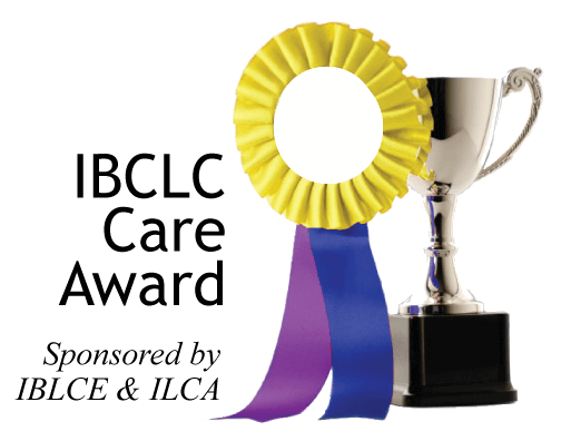 IBCLC Care award logo