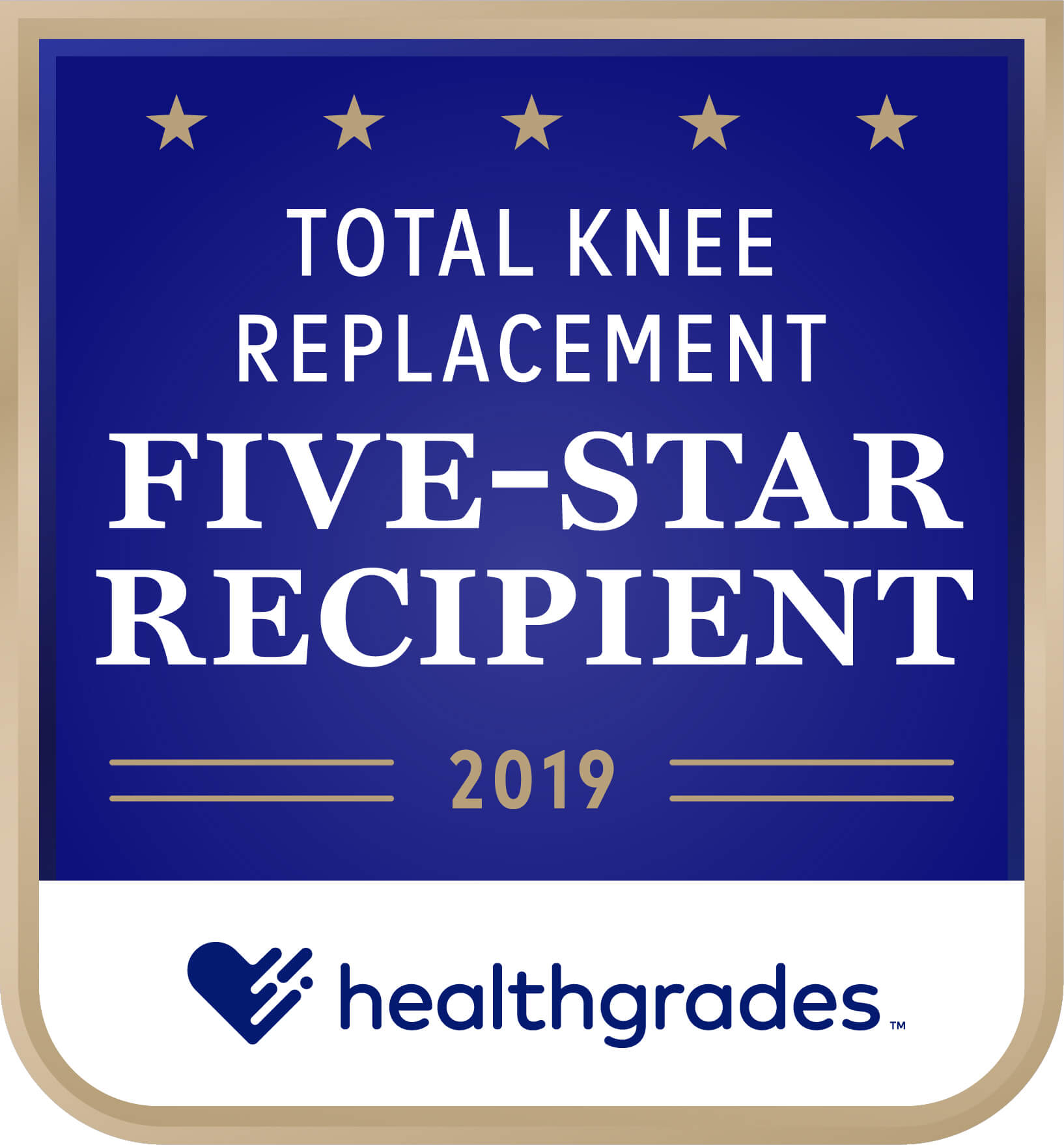 Five Star for Total Knee Replacement